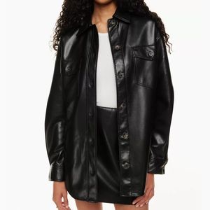 Aritzia Wilfred The Ganna Shirt Jacket Size S